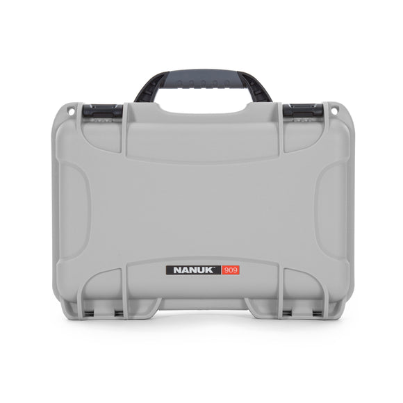 nanuk 905 waterproof hard drone case with custom foam insert for dji spark silver