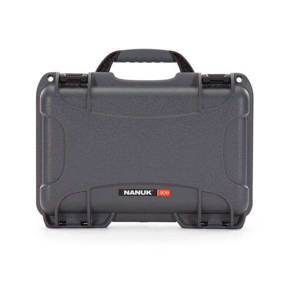 nanuk 905 waterproof hard drone case with custom foam insert for dji spark graphite