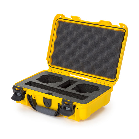 nanuk 909 waterproof hard case yellow