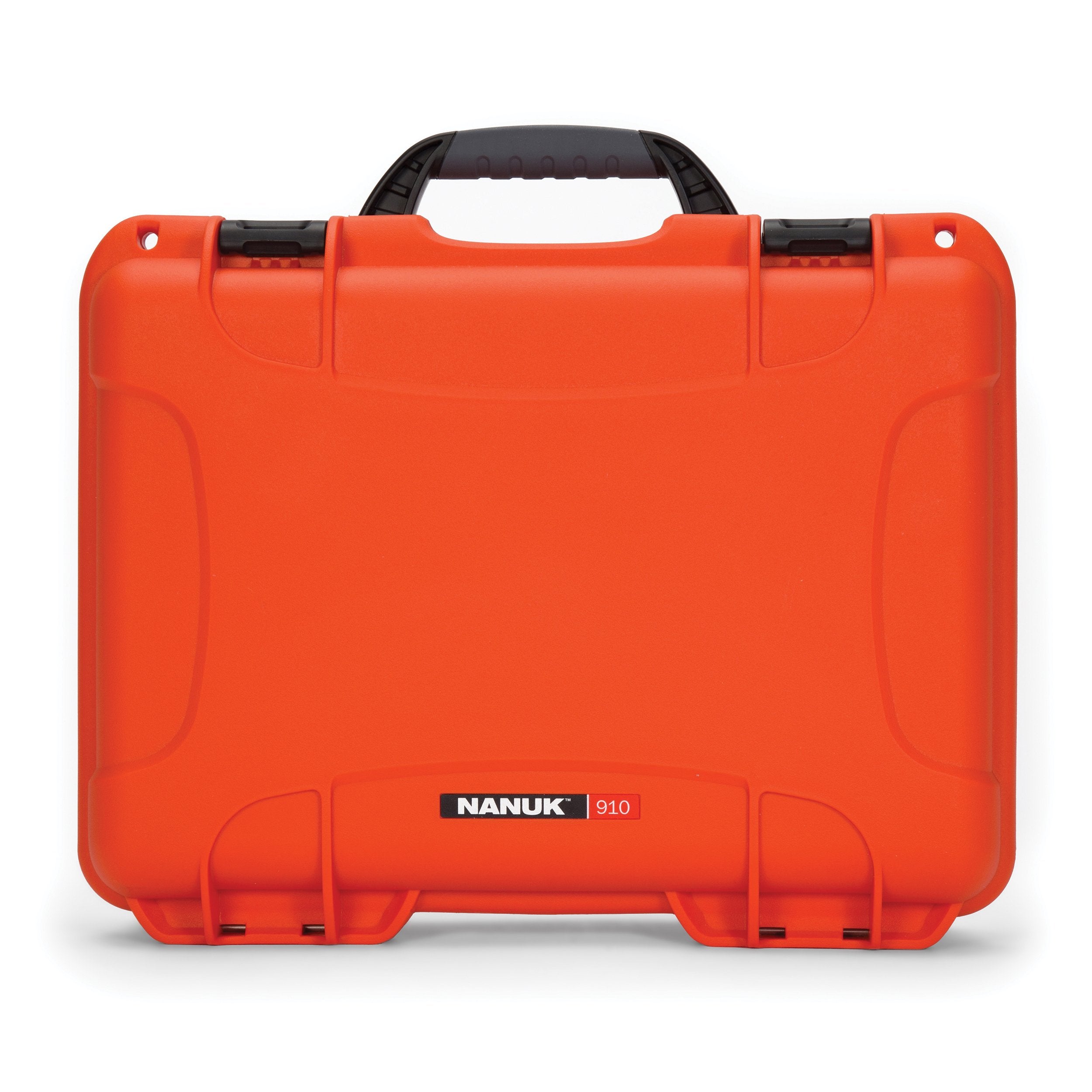 nanuk 909 waterproof hard case with foam insert orange
