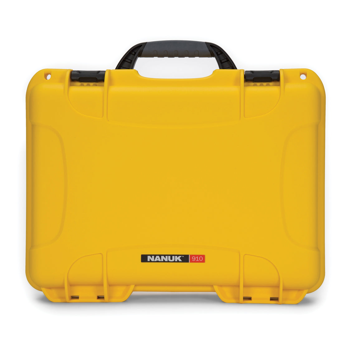 nanuk 909 waterproof hard case with foam insert yellow