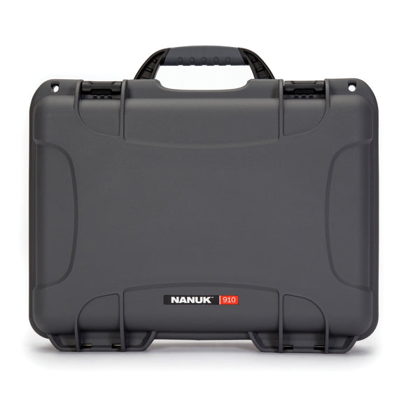 nanuk 909 waterproof hard case with foam insert graphite