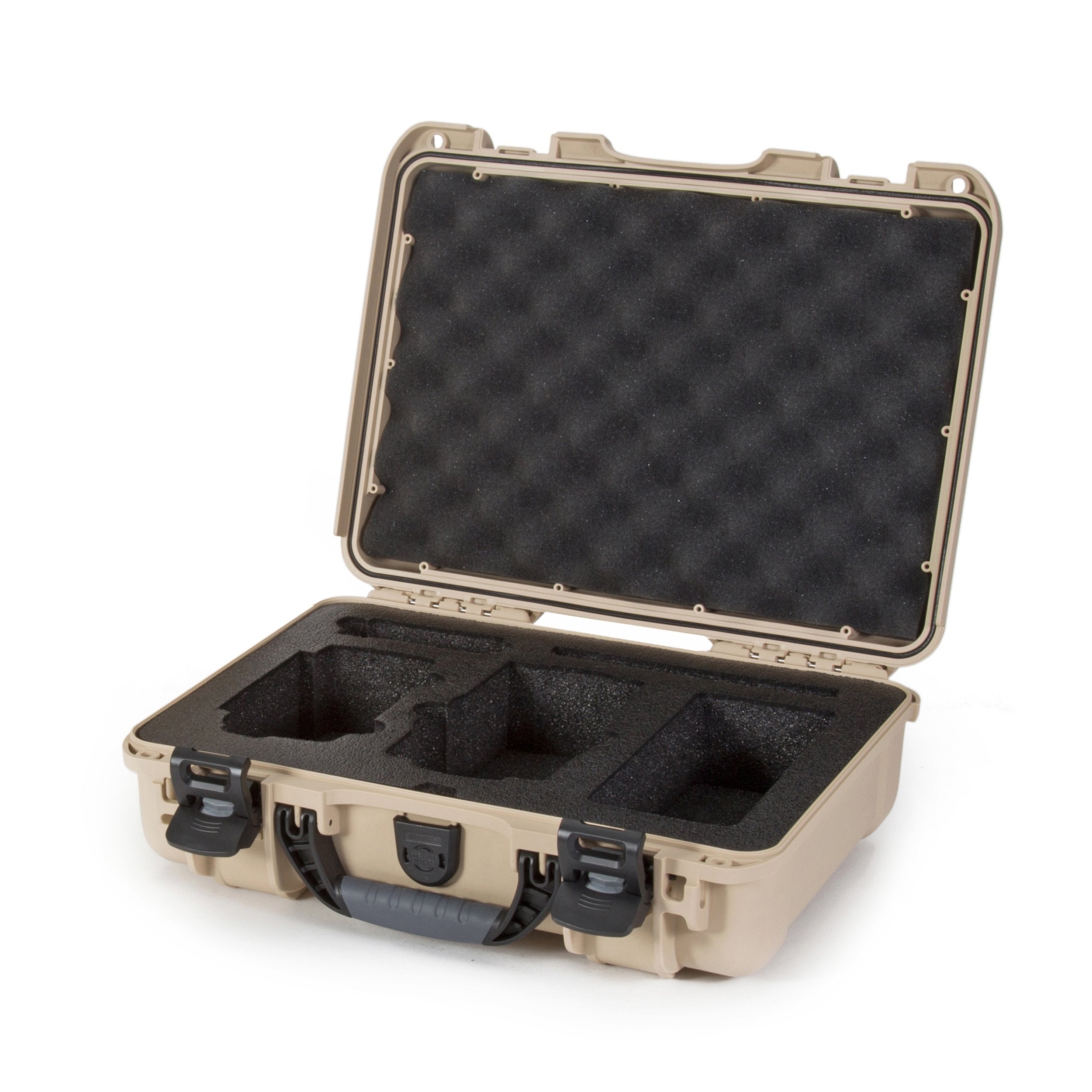 nanuk 909 waterproof hard case with custom insert for dji mavic mini silver
