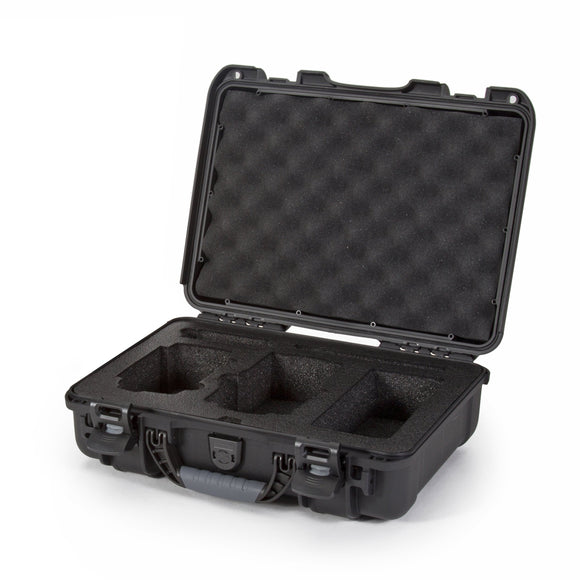 nanuk 909 waterproof hard case with custom insert for dji mavic mini yellow