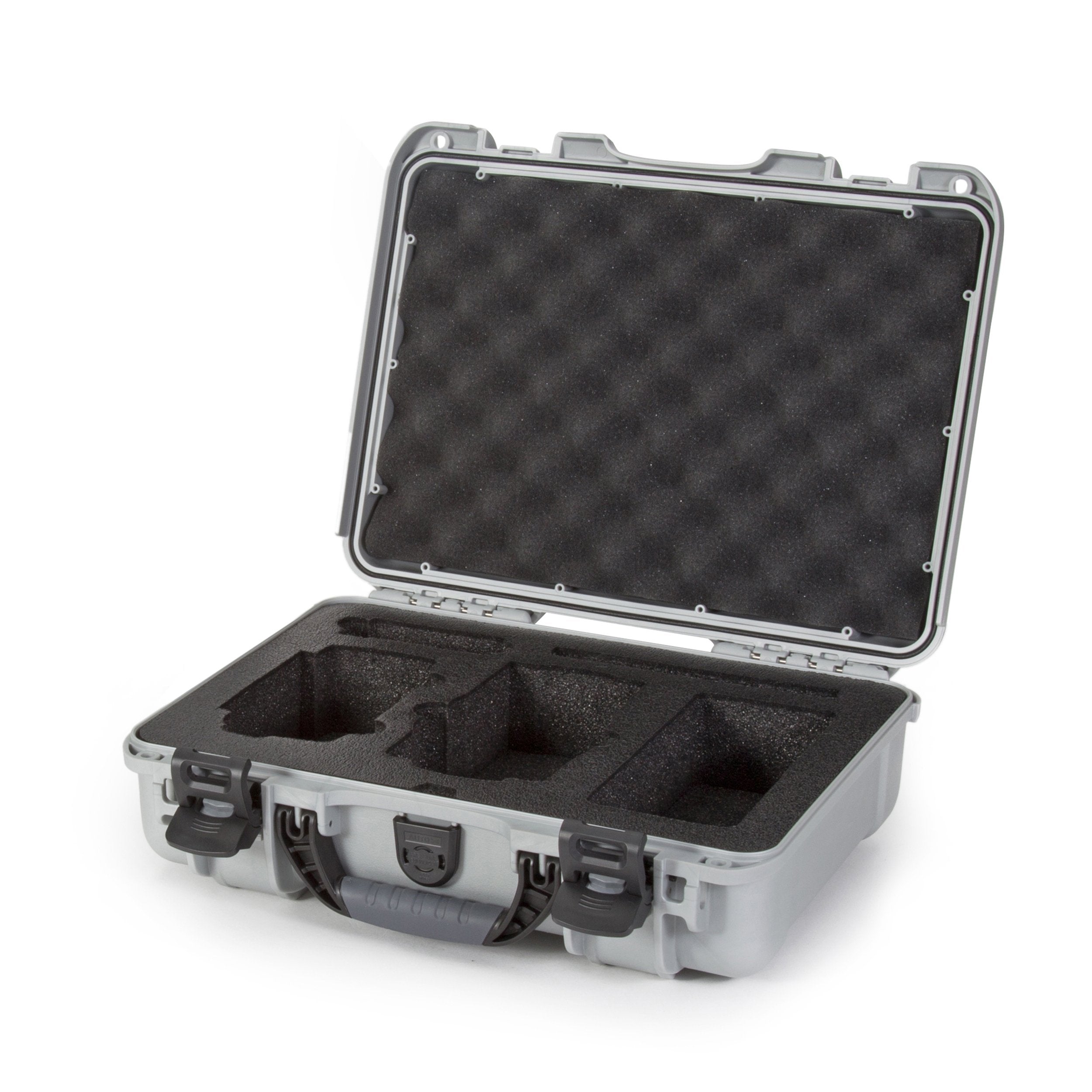 nanuk 909 waterproof hard case with custom foam insert for 8 pocket knives black