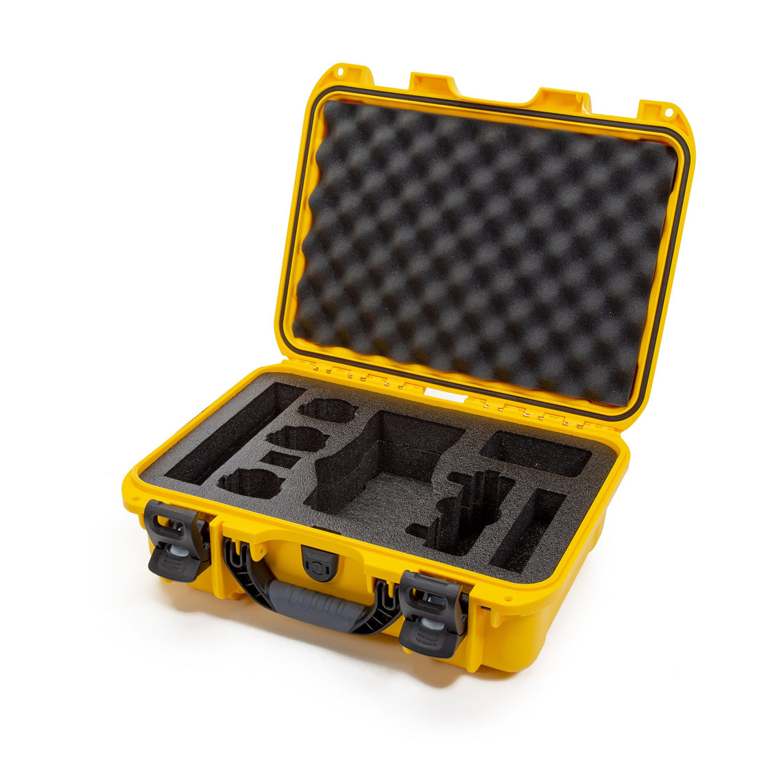 nanuk 918 waterproof hard case with custom foam insert for 6 lenses olive