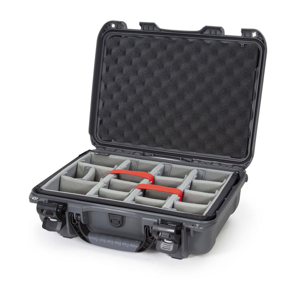 Nanuk 923 Waterproof Hard Case with Padded Dividers - Graphite
