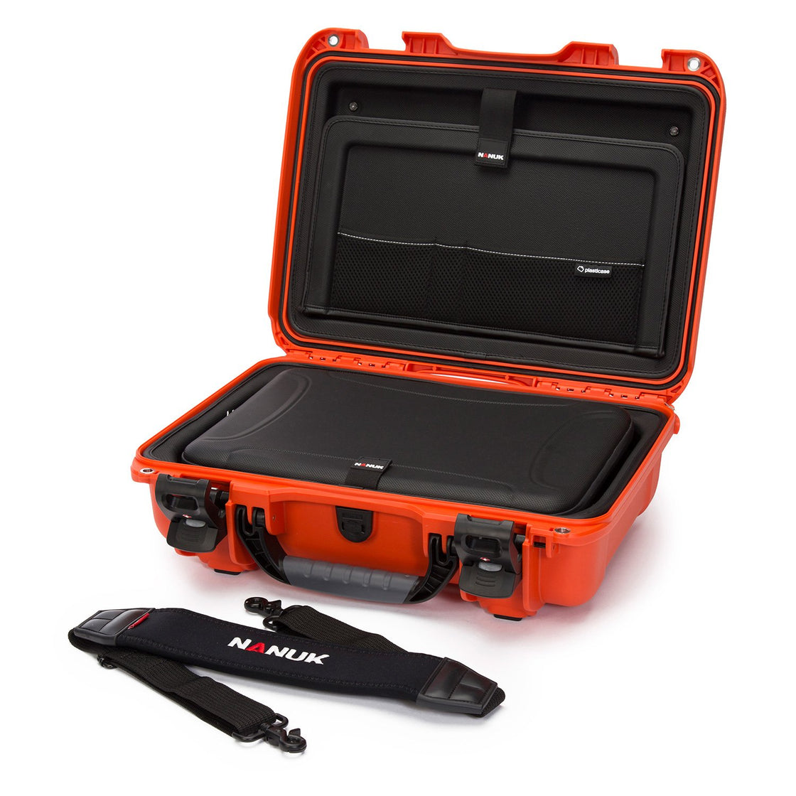 Nanuk 923 Hard Camera Case with Laptop Insert Kit - Orange
