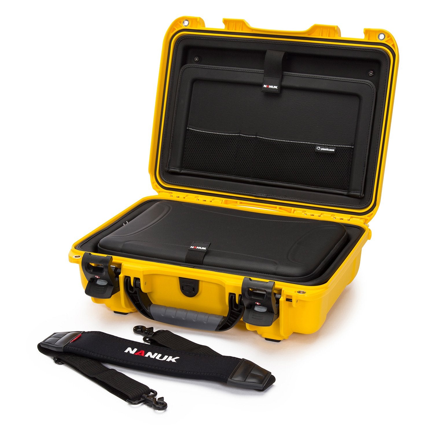 Nanuk 923 Hard Camera Case with Laptop Insert Kit - Yellow