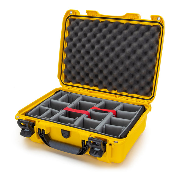 Nanuk 925 Waterproof Hard Case with Padded Dividers - Yellow