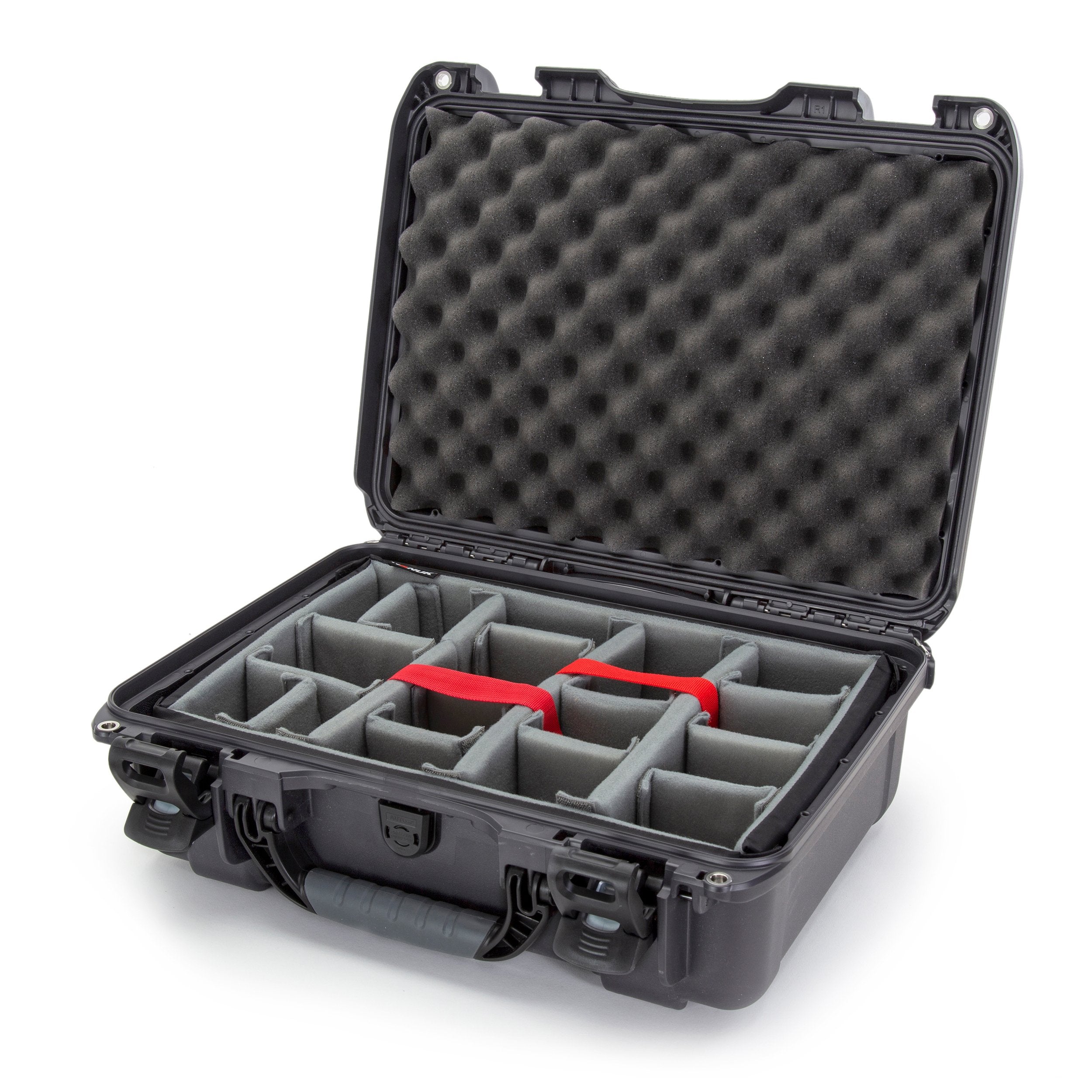Nanuk 925 Waterproof Hard Case with Padded Dividers - Graphite