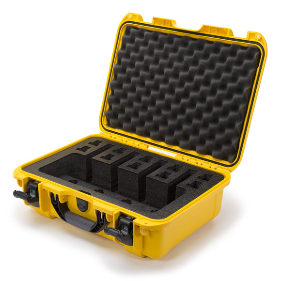 Nanuk 925 Waterproof Professional Gun Case with Foam Insert for 4UP - Yellow