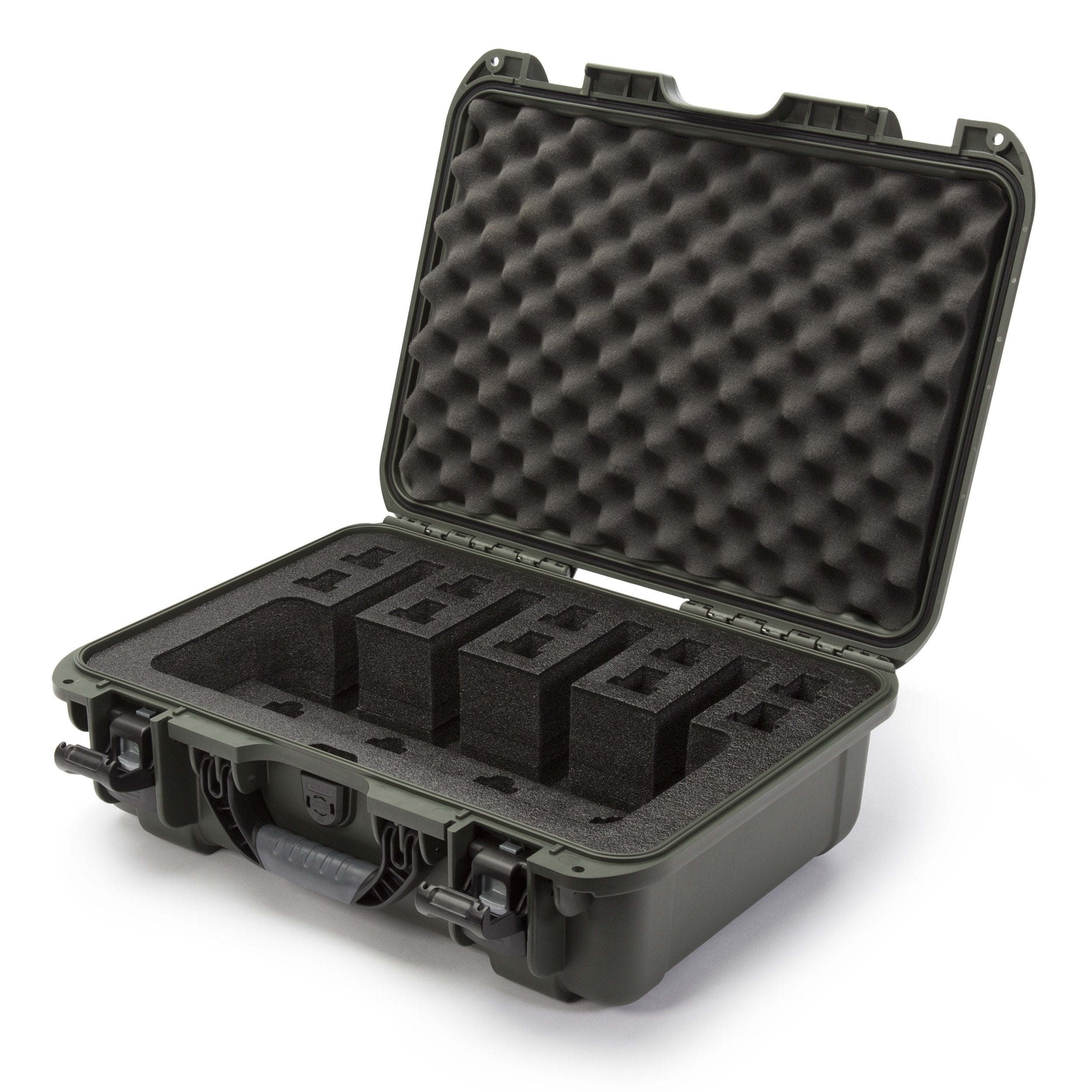 Nanuk 925 Waterproof Professional Gun Case with Foam Insert for 4UP - Olive