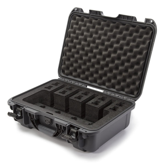Nanuk 925 Waterproof Professional Gun Case with Foam Insert for 4UP - Graphite