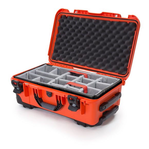 nanuk 933 waterproof hard case with foam insert orange