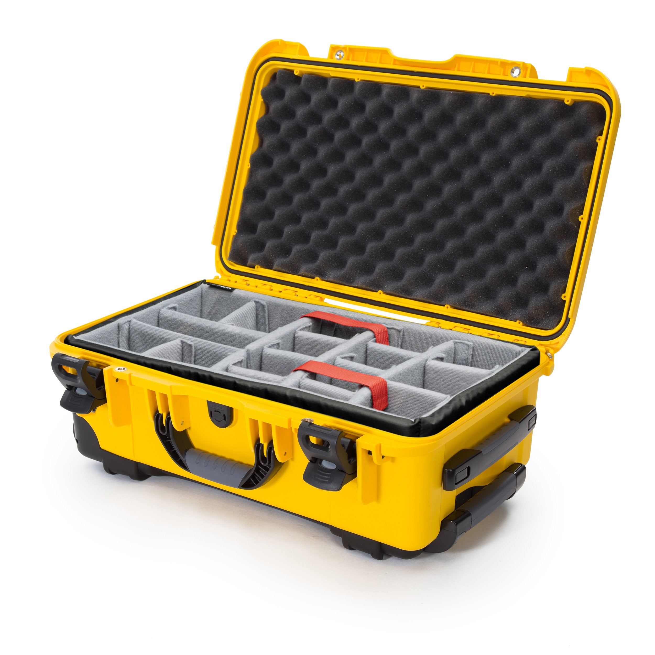 nanuk 933 waterproof hard case with foam insert yellow