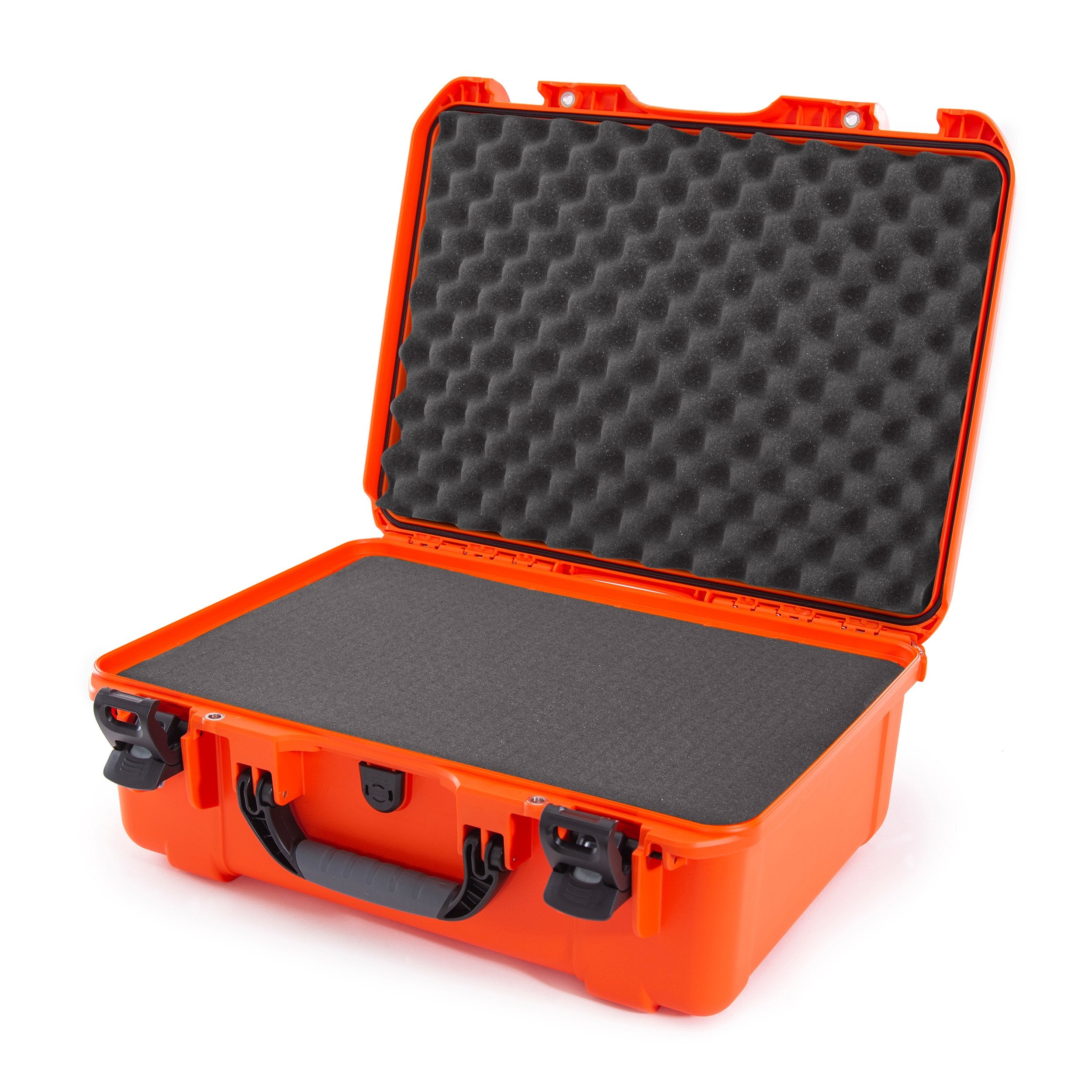 nanuk 935 waterproof carry on hard case with lid organizer and foam insert w wheels graphite