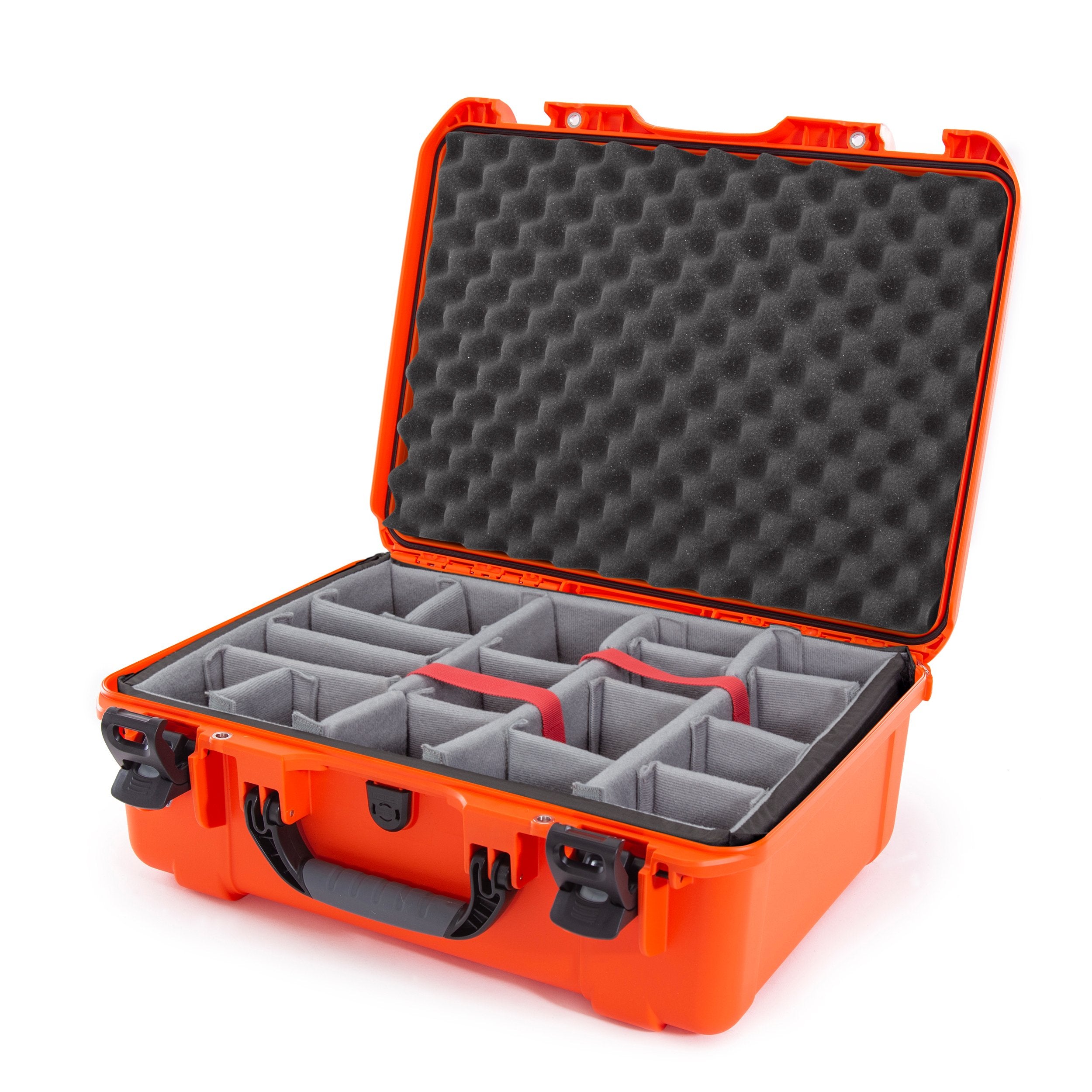 nanuk 935 waterproof hard case with lid organizer and padded divider graphite