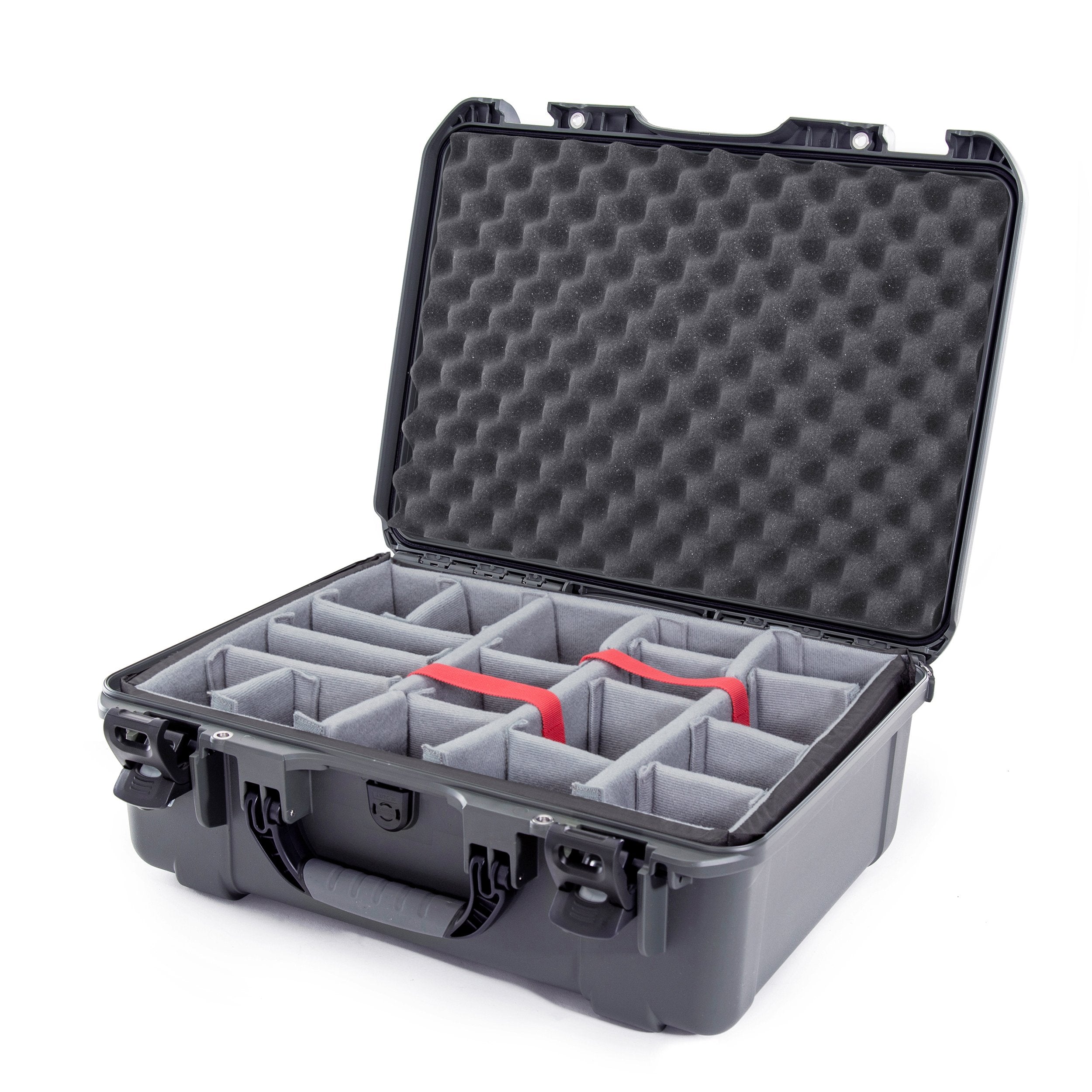 nanuk 935 waterproof carry on hard case with foam insert for 2canon nikon 2 dslr body and lens lenses silver