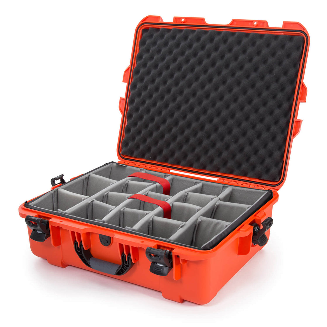 nanuk 938 protective travel case for 6 bottles of wine w wheels and extendable handle tsa approved orange