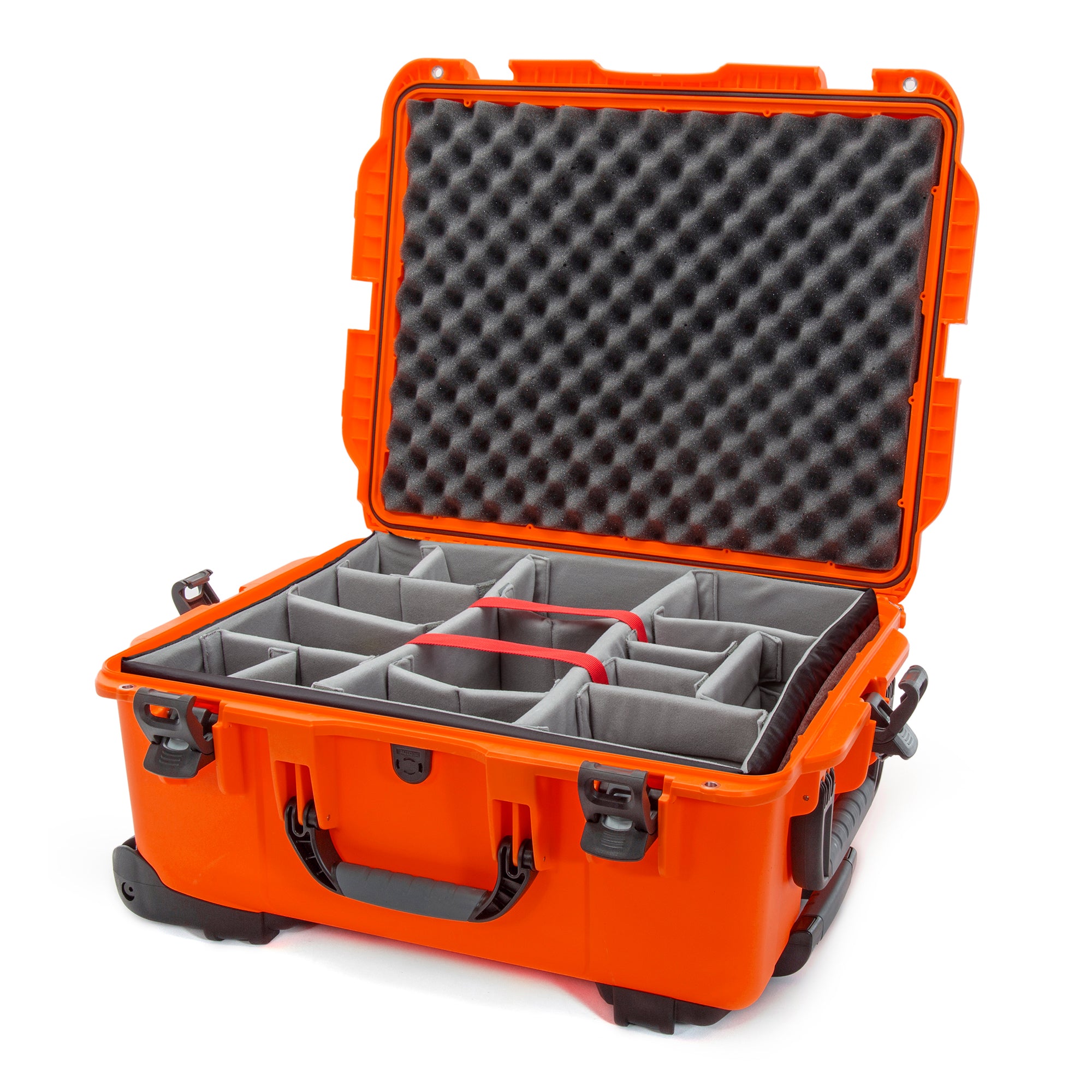 nanuk 945 waterproof hard case with lid organizer and padded divider graphite