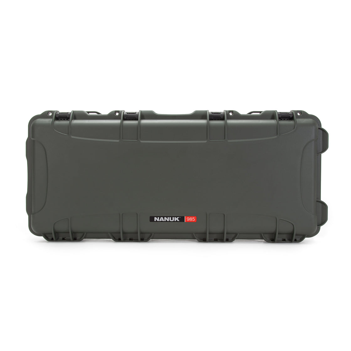 nanuk 960 waterproof hard case with wheels and padded divider olive