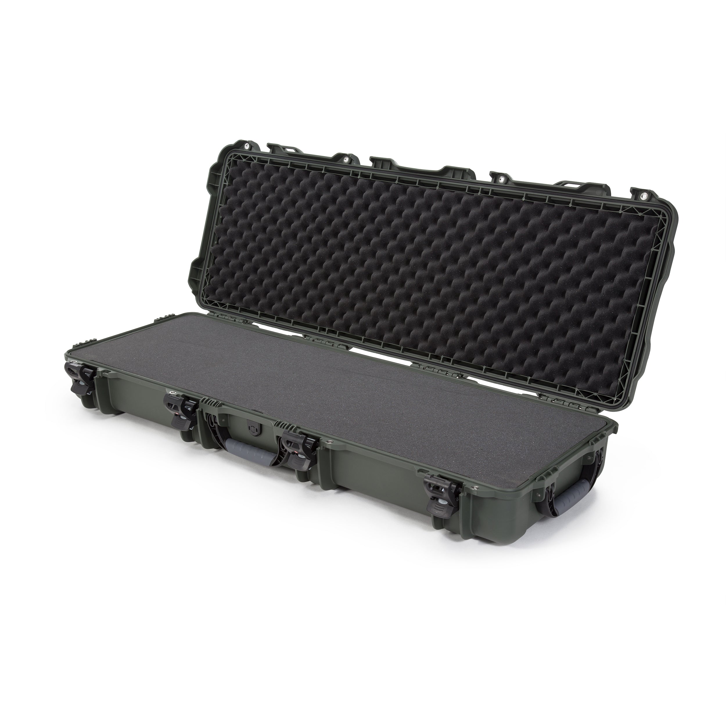 nanuk ronin mx waterproof hard case with wheels and custom foam insert for ronin mx gimbal stabilizer systems olive