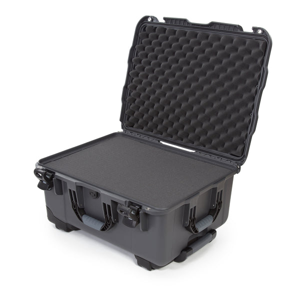 Nanuk 950-1007 Waterproof Hard Case with Wheels and Foam Insert - Graphite