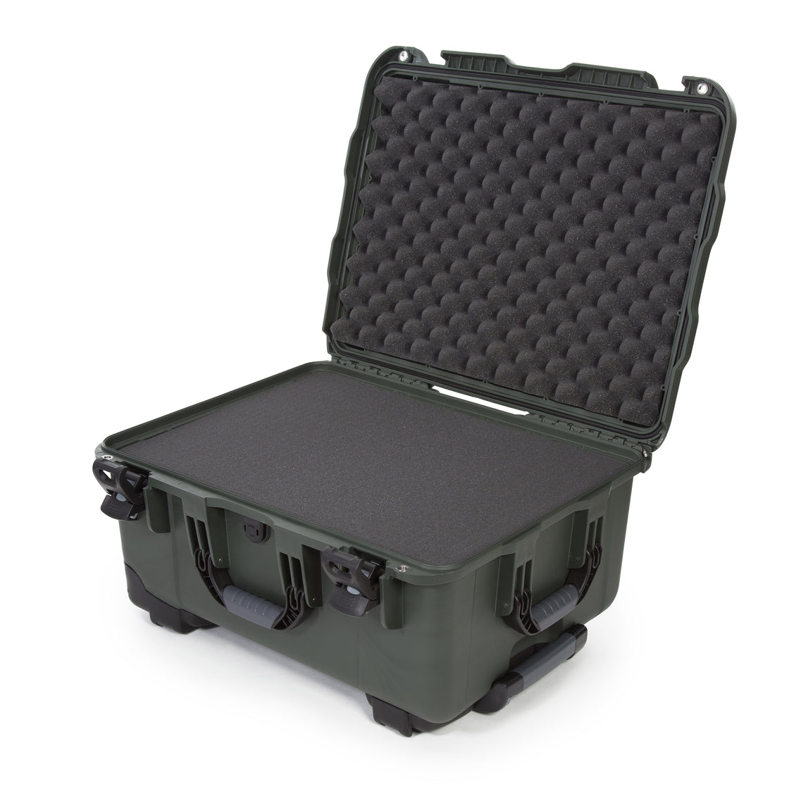 Nanuk 950-1006 Waterproof Hard Case with Wheels and Foam Insert - Olive