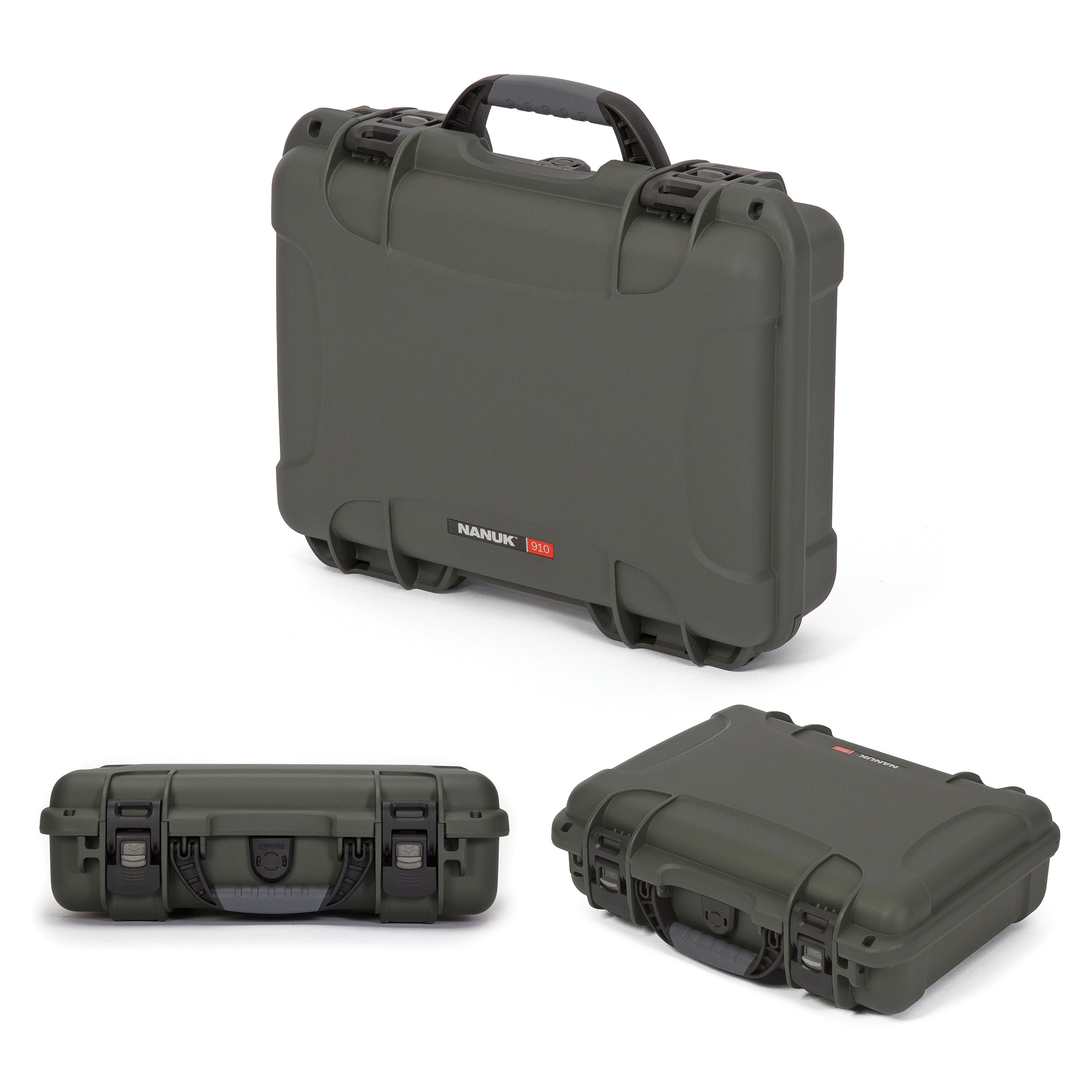 nanuk 909 waterproof hard case with custom insert for dji mavic mini black