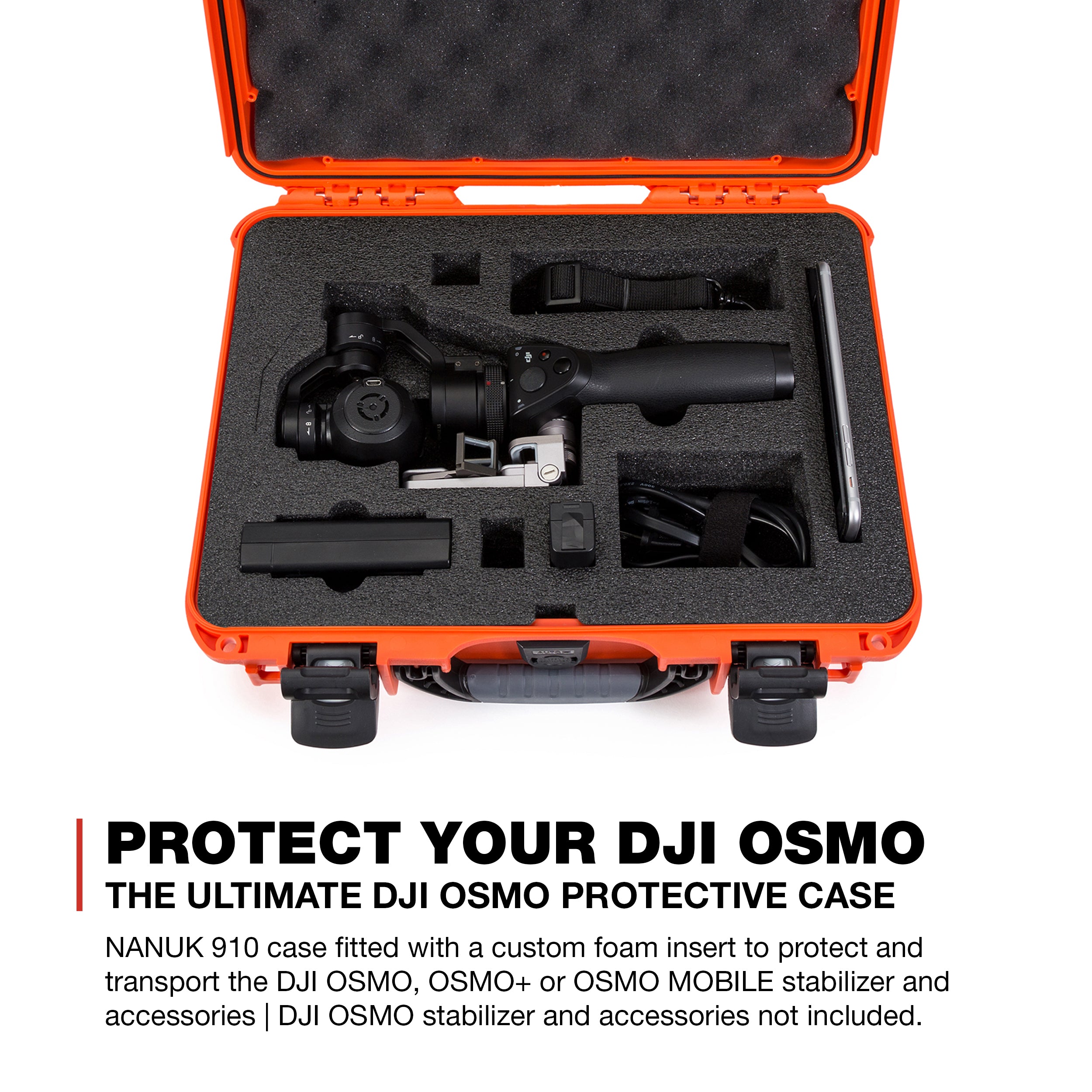 nanuk 909 waterproof professional glock pistol gun case military approved with custom insert olive