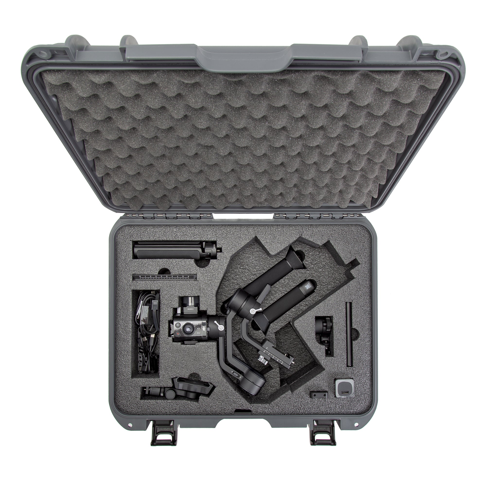Nanuk 930 Waterproof Hard Case with Custom Foam Insert for DJI Ronin-SC - Graphite