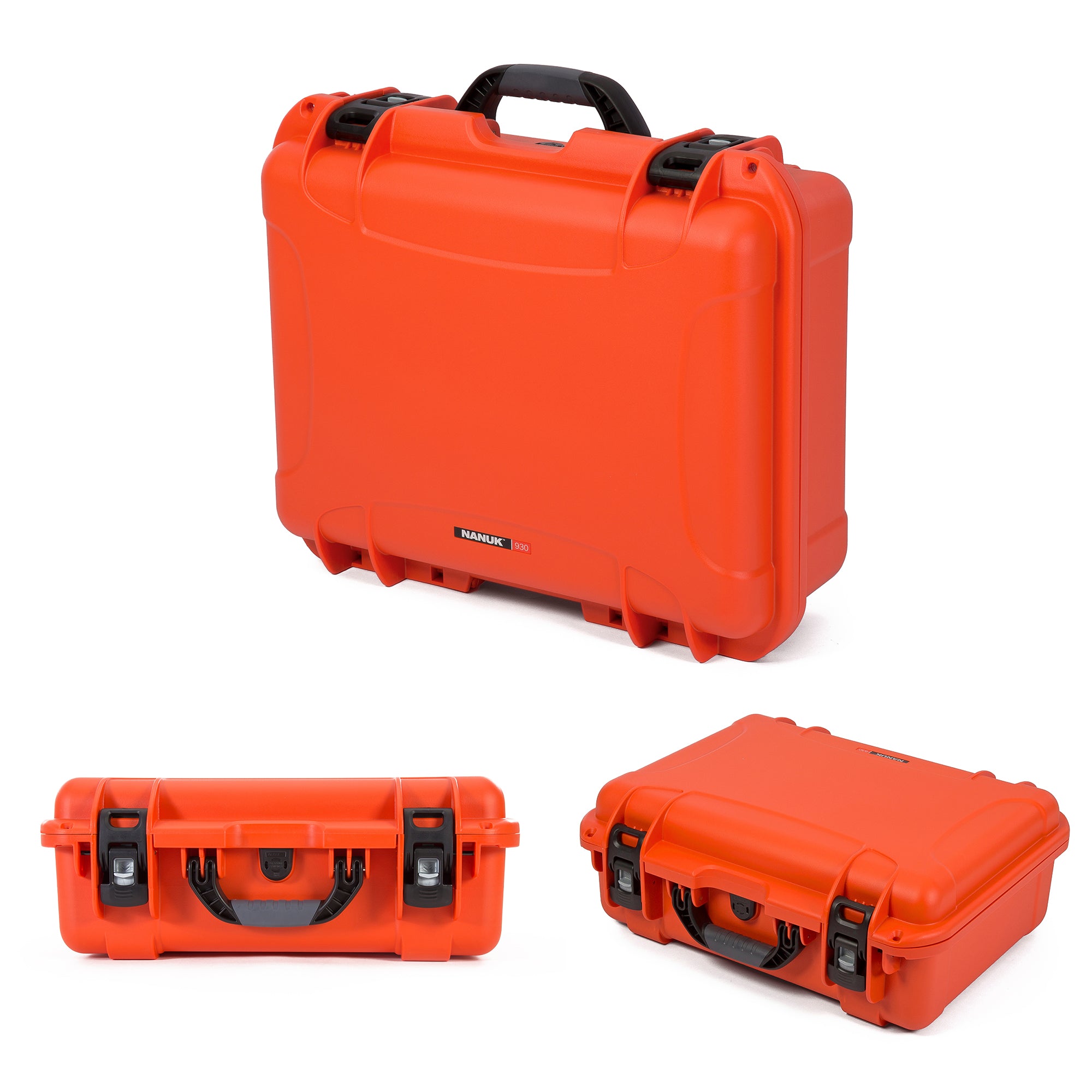 Nanuk 930 Waterproof Hard Case with Custom Foam Insert for DJI Ronin-SC - Orange