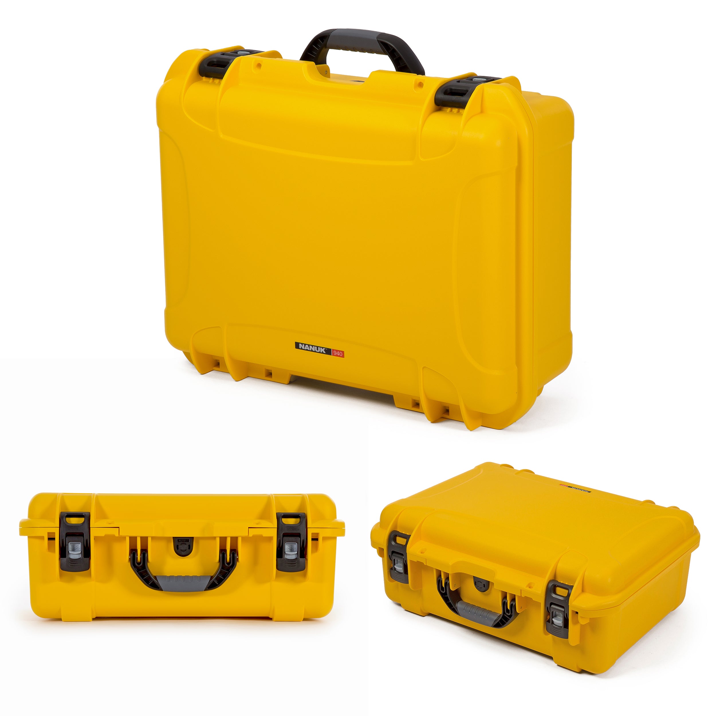 Nanuk 940 Ronin M Waterproof Hard Case with Custom Foam Insert for DJI Ronin M Gimbal Stabilizer System - Yellow