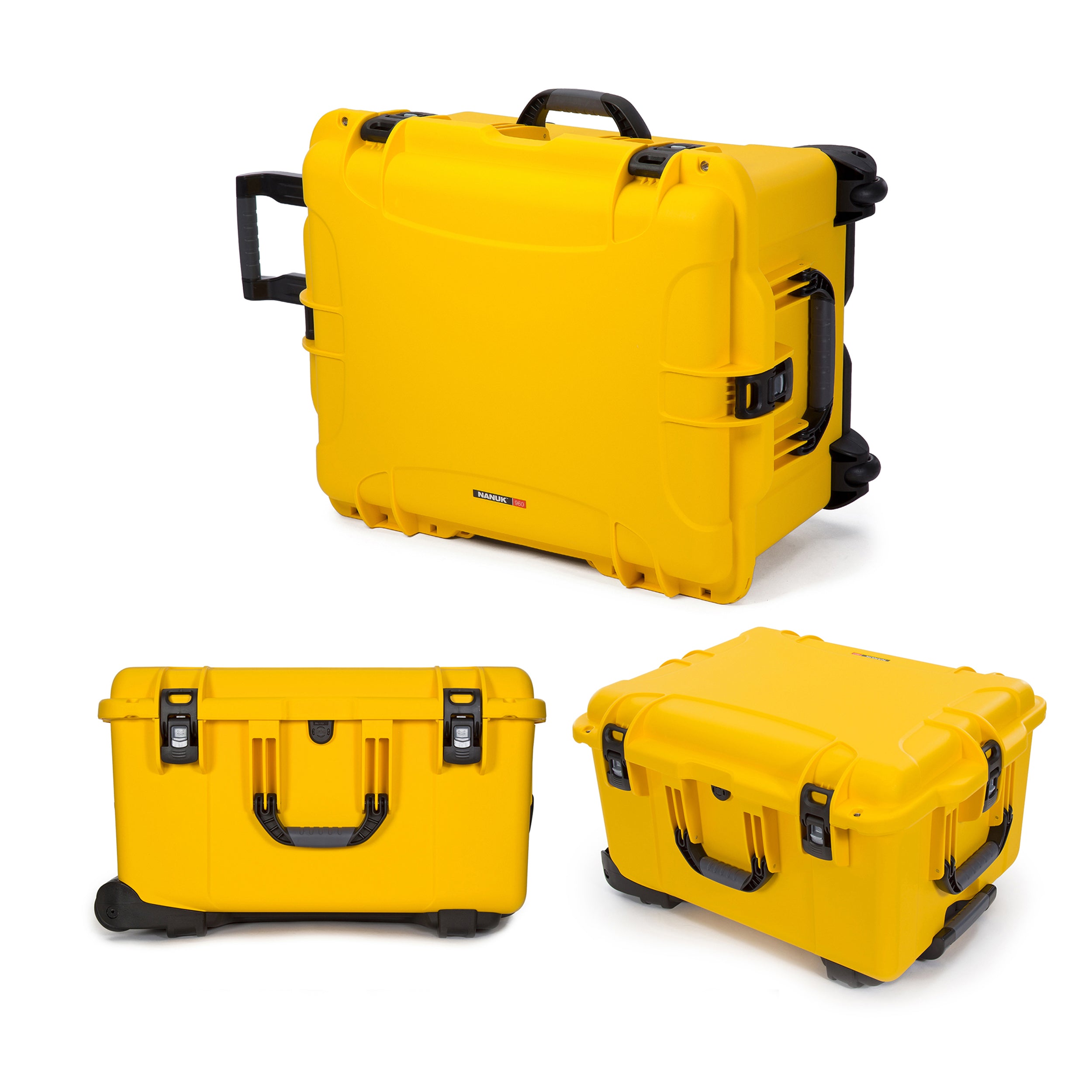 Nanuk Ronin MX Waterproof Hard Case with Wheels and Custom Foam Insert for Ronin MX Gimbal Stabilizer Systems - Yellow